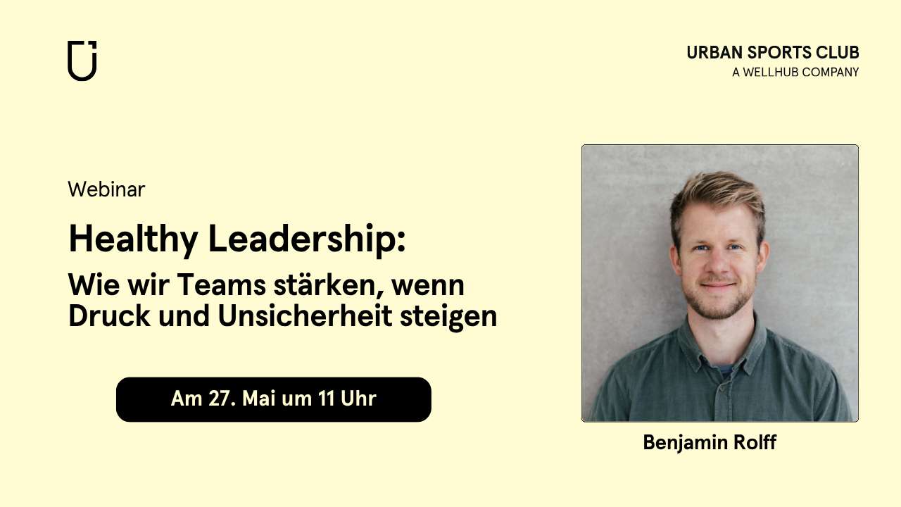 Webinar – Healthy Leadership