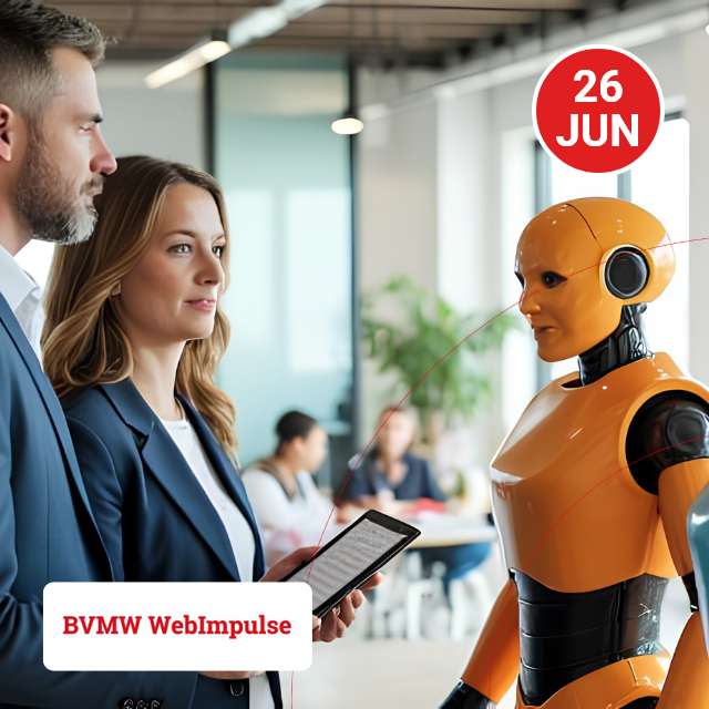 Webimpuls: KI im Unternehmen: Nutzen & Kosten im Blick