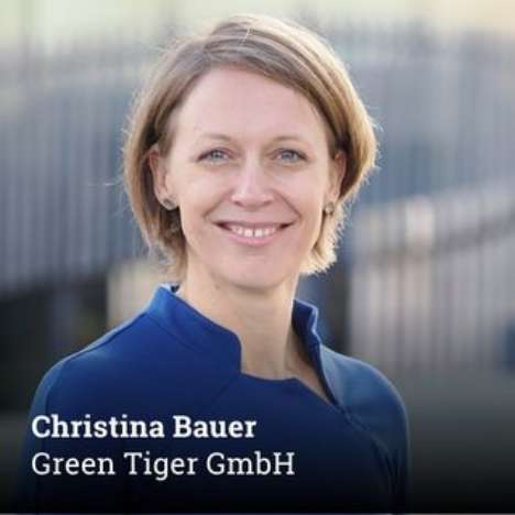 Christina Bauer, Geschäftsführerin der Green Tiger GmbH im Interview für die Initiative „Starke Frauen – Starker Mittelstand“.