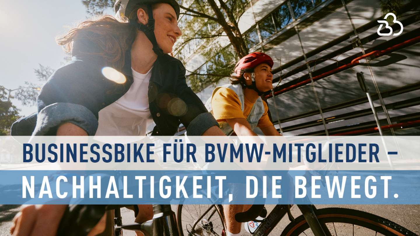 BusinessBike für BVMW-Mitglieder – Nachhaltigkeit, die bewegt