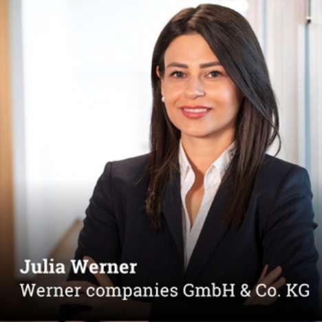 Julia Werner, Geschäftsführende Gesellschafterin der Werner companies GmbH & Co. KG