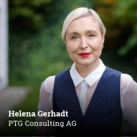 Helena Gerhardt, Vorständin der PTG Consulting AG